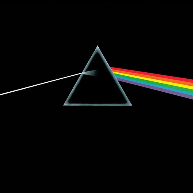Album cover for Pink Floyd's "Dark Side of the Moon"