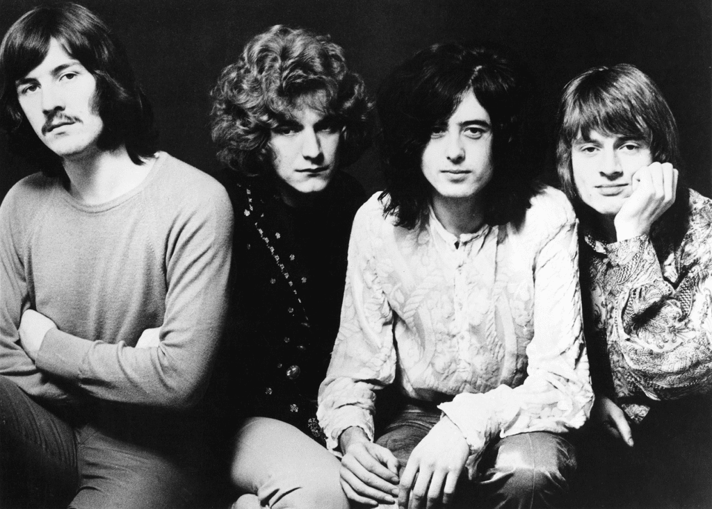 An image of the band Led Zeppelin