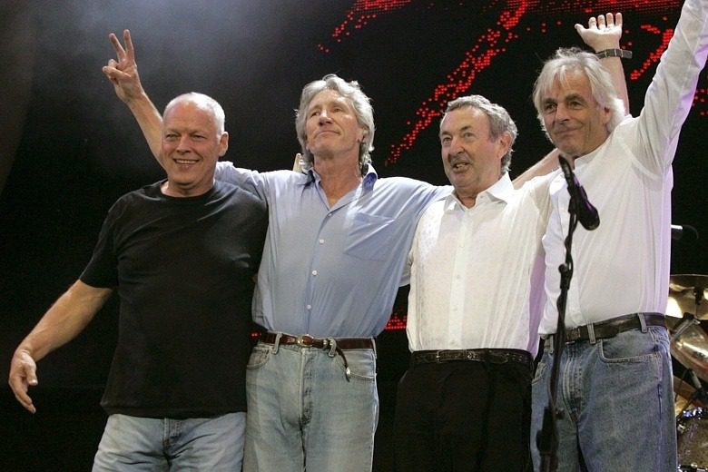 A more recent image of the band Pink Floyd