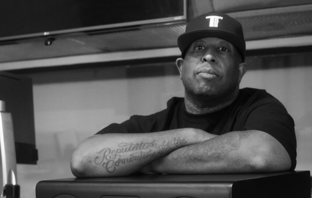 A still of DJ Premier from an interview with NME