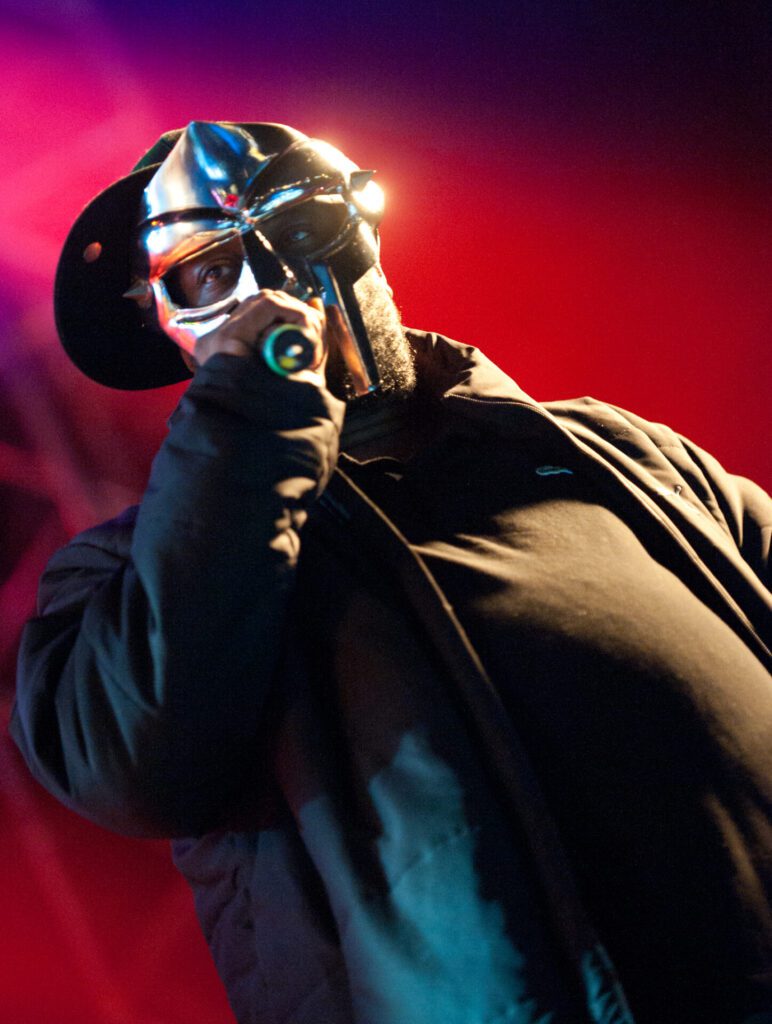 The rapper MF DOOM