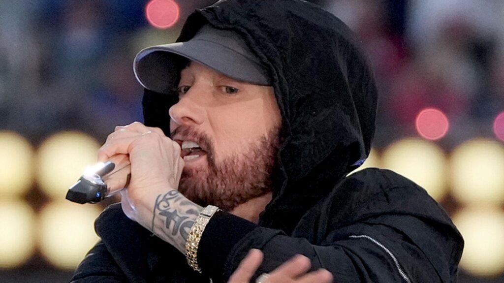 A picture of Eminem