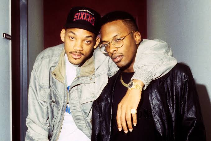 Hip Hop duo "DJ Jazzy Jeff & The Fresh Prince", known for their clean rap songs.